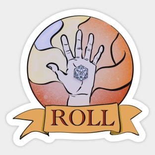 ROLL! Sticker